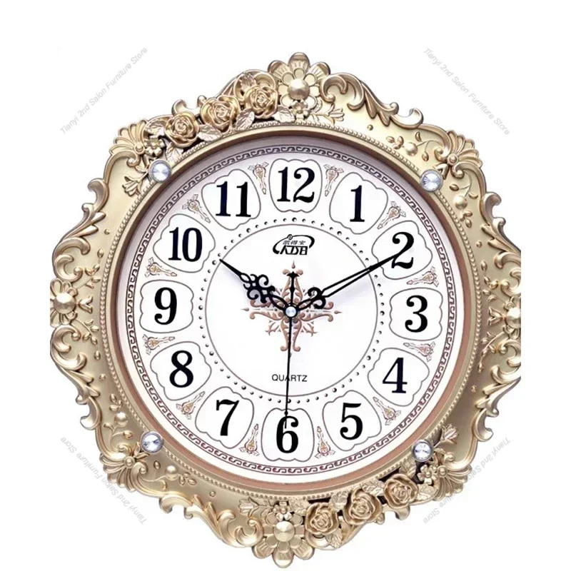 Nordic Living Room Wall Clocks Decoration Retro Quartz Modern Wall Clocks Silent Minimalist Design Home Decor Reloj Pared FYWC view 6