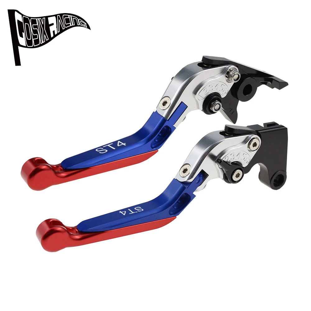 Fit For ST4S 2003 ST4 S Motorcycle CNC Accessories Folding Extendable Brake Clutch Levers Adjustable Handle Set