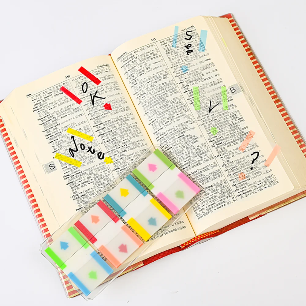 Arrow Flags Sticky Note Writable Easy Bookmarks Point It Marker Classify Files Colorful Index Tabs Office Supplies