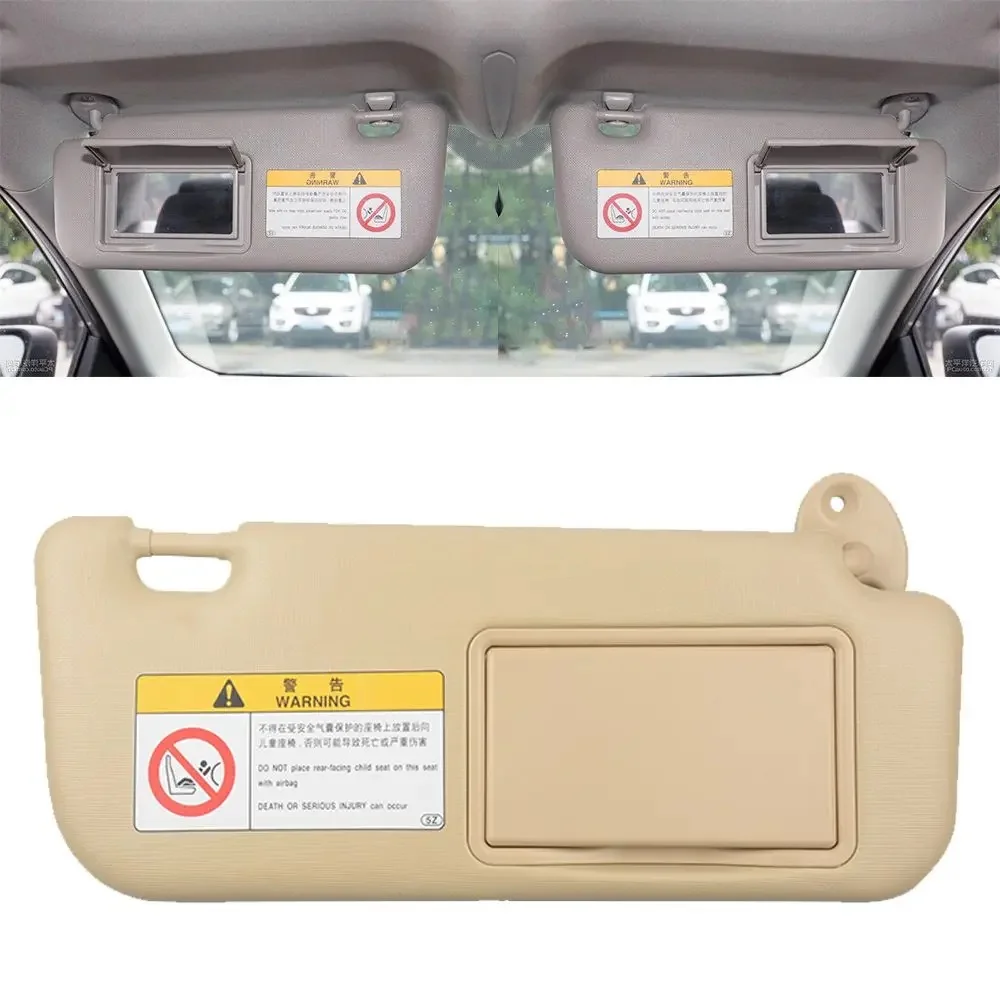 Für Toyota Corolla 2014 2015 2016 2017 2018 Auto Vorne Links / Rechts Sonnenblende mit Schminkspiegel Auto-Innenausstattung