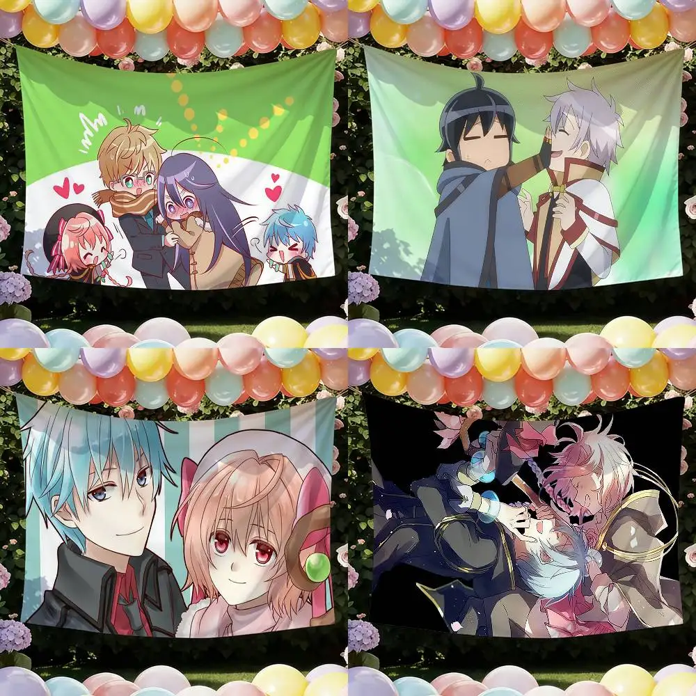 ANIME R-Recovery of an MMO Funny Flags for Bedrooms Home Decor Items Outdoor Decors Garage Decoration Flaga