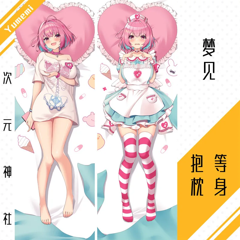 

Anime THE IDOLM@STER CINDERELLA GIRLS Yumemi Riamu Sexy Dakimakura Hing Body Pillow Case Japanese Cushion Cover SS