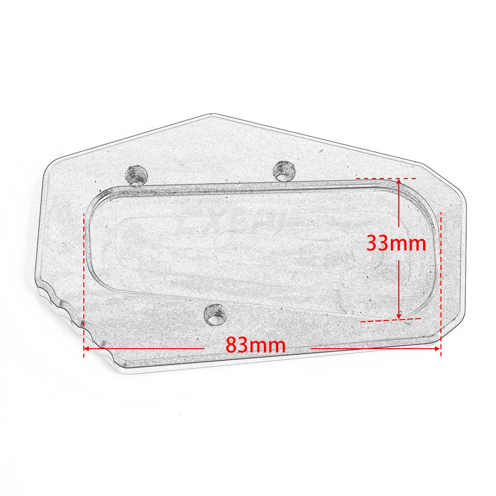 For BMW R1250RT R 1250RT R1250 RT 2018-2024 Motorcycle Valve CNC Kickstand Foot Side Stand Extension Pad Cover Protector