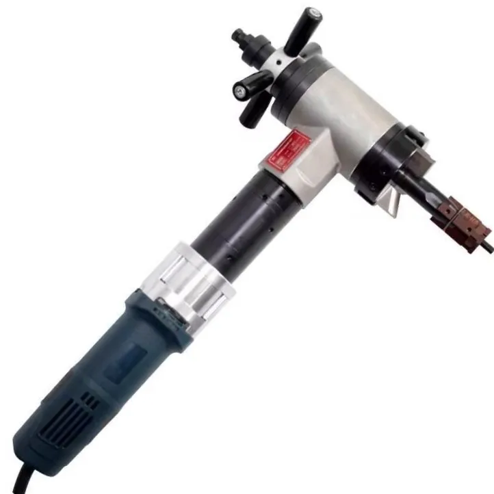 28-76Mm Portable Electric Pneumatic Pipe End Face Cold Cutting Beveling Machine Built-in Pre-