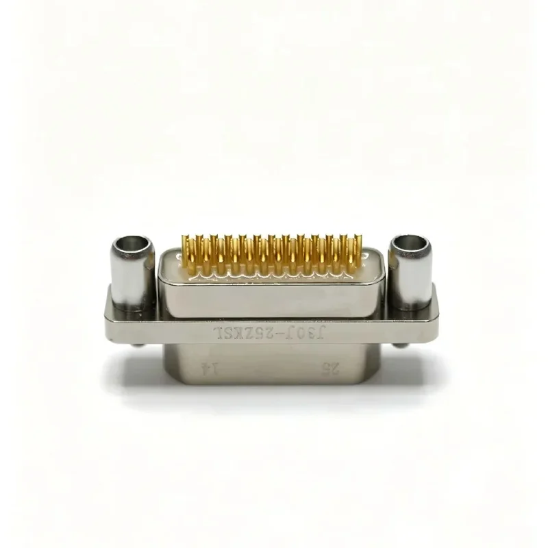 Cost Effective J30J-25ZKSL 25 Contact Solder Female Rectangular Aviation Receptacle with L Cable Clamp for Rectangular Connector