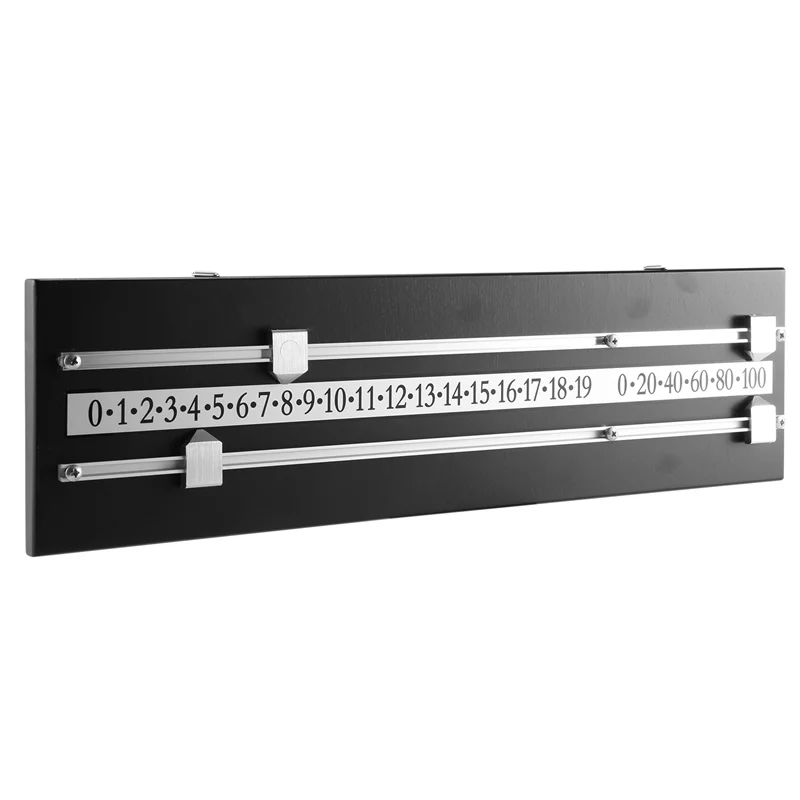 

RTENTE-Snooker Scoreboard Complete With Scorer/Rails And Pointers For Billiard Lovers Snooker Game Billiard Score Keeper