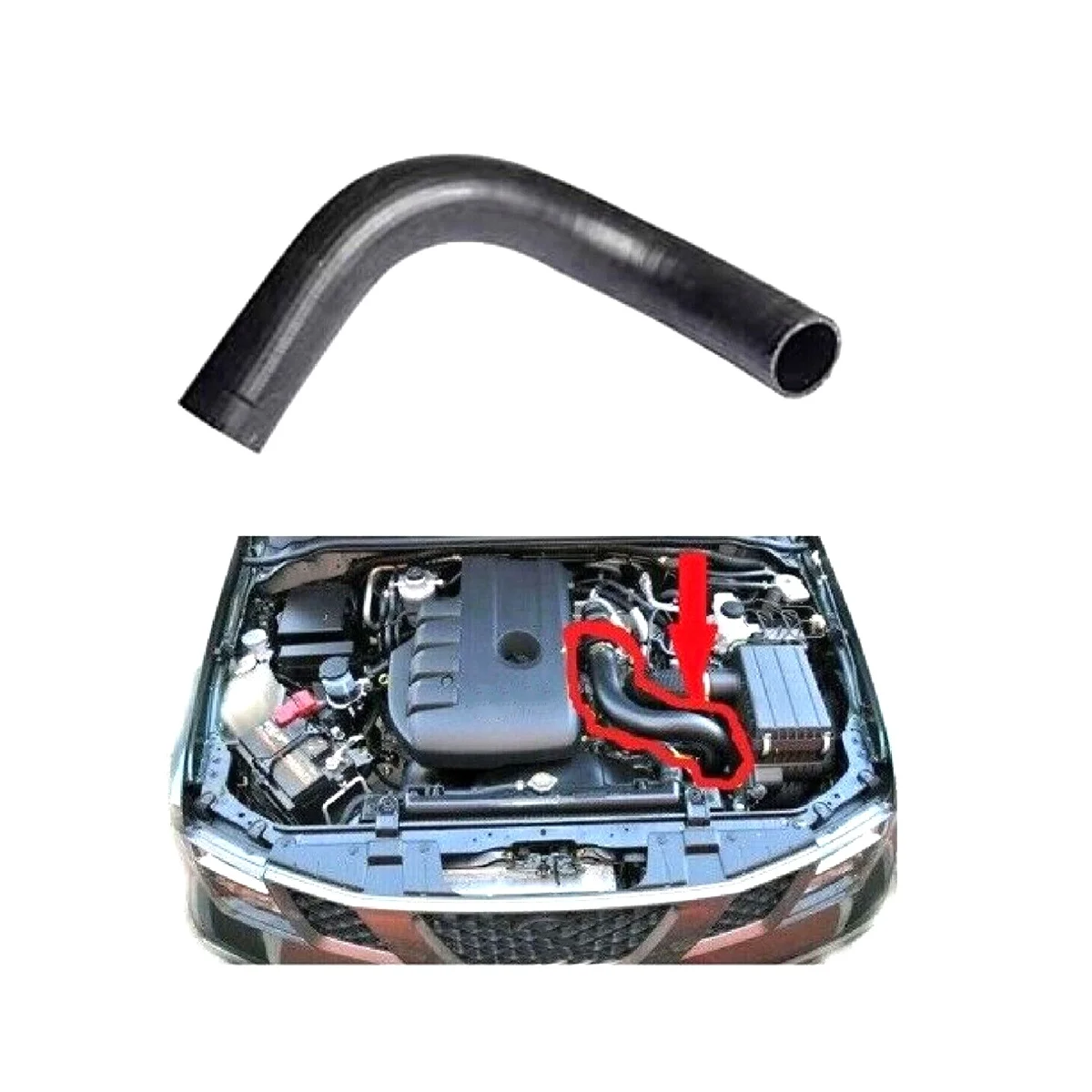 Manguera Turbo de tubo Intercooler para Nissan Navara NP300 D22 D40 2,5 DCI 14463EB71A 14463EC01A