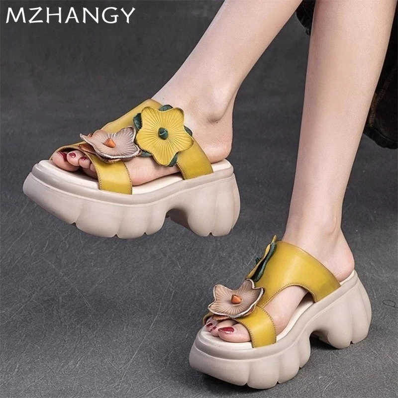 Flower Women Slippe… - image