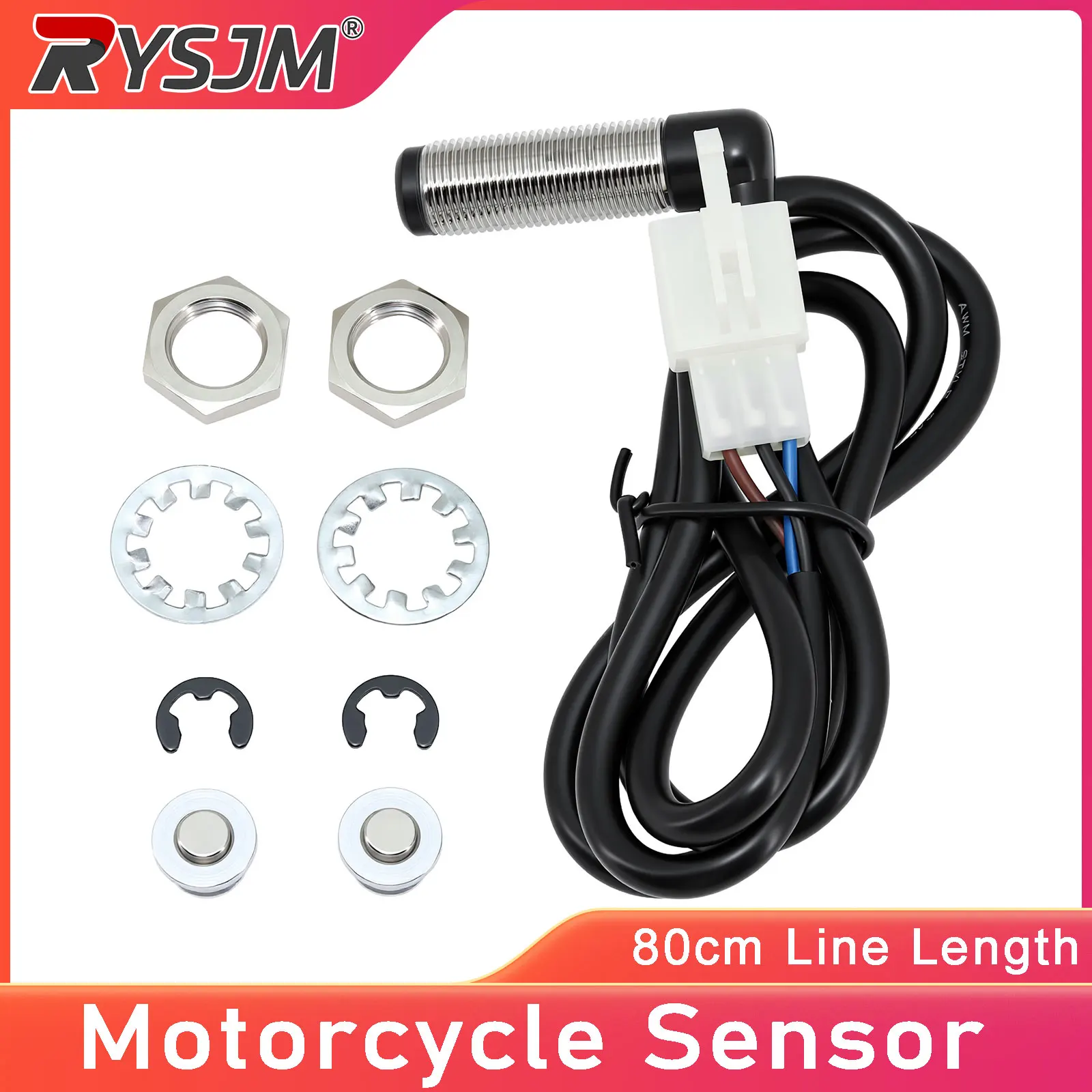 New Sensor Digital Motorcycle Odometer Sensor Speedometer Gauge Meter Sensor Motorcycle Accessories