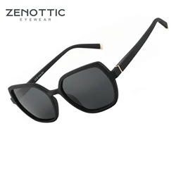 ZENOTTIC Hexagon Polarized Sunglasses Women UV400 Protection Butterfly Shade Ladies Square Sun Glasses ZS2226