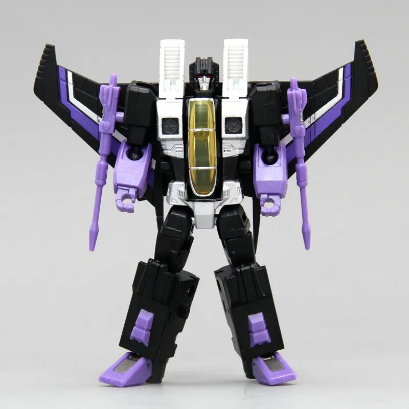 3Pcs/Box Transformation robot toy G1 cartoon Flight team Starscream Skywarp Thundercracker figure model small scale aircraft