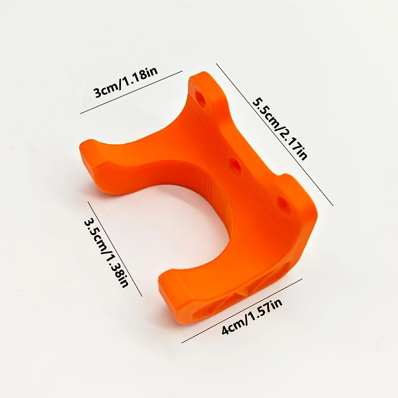 5Pcs 35mm Wall Mount Tool Hooks Plastic Storage Rack For Long Handle Garden Cleaning Tools Shed Garage Screws Not Included image 5