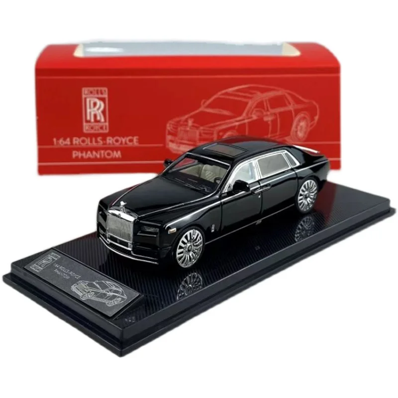 Stock 1:64 Phantom VIII 8. Generation Automodell aus Druckgusslegierung, Jungenspielzeug, Festivalgeschenk für Kinder, Dekoration für Erwachsene.