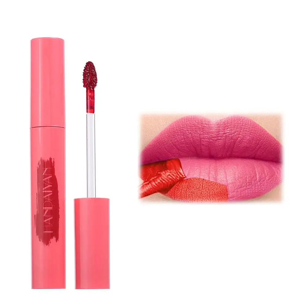 Matte Peel-off Liquid Lipstick Velvet Lip Gloss Tear-off Long-lasting Lip Cosmetics Makeup Waterproof L2u3