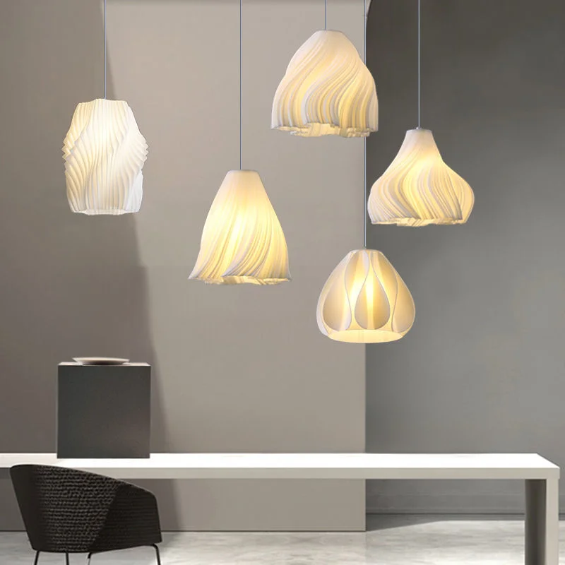 

Nordic 3D Creative Cream Style Suitable for Living Room Study Room Dining Room Decoration Atmosphere Pendant Lamp