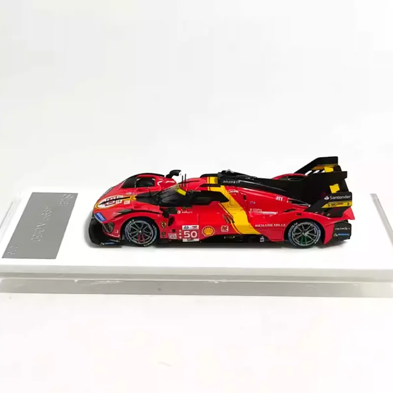 

1:64 Scale Resin 499P 2023 Rally Car Model Finished Product Toy Collection Gift Static Display
