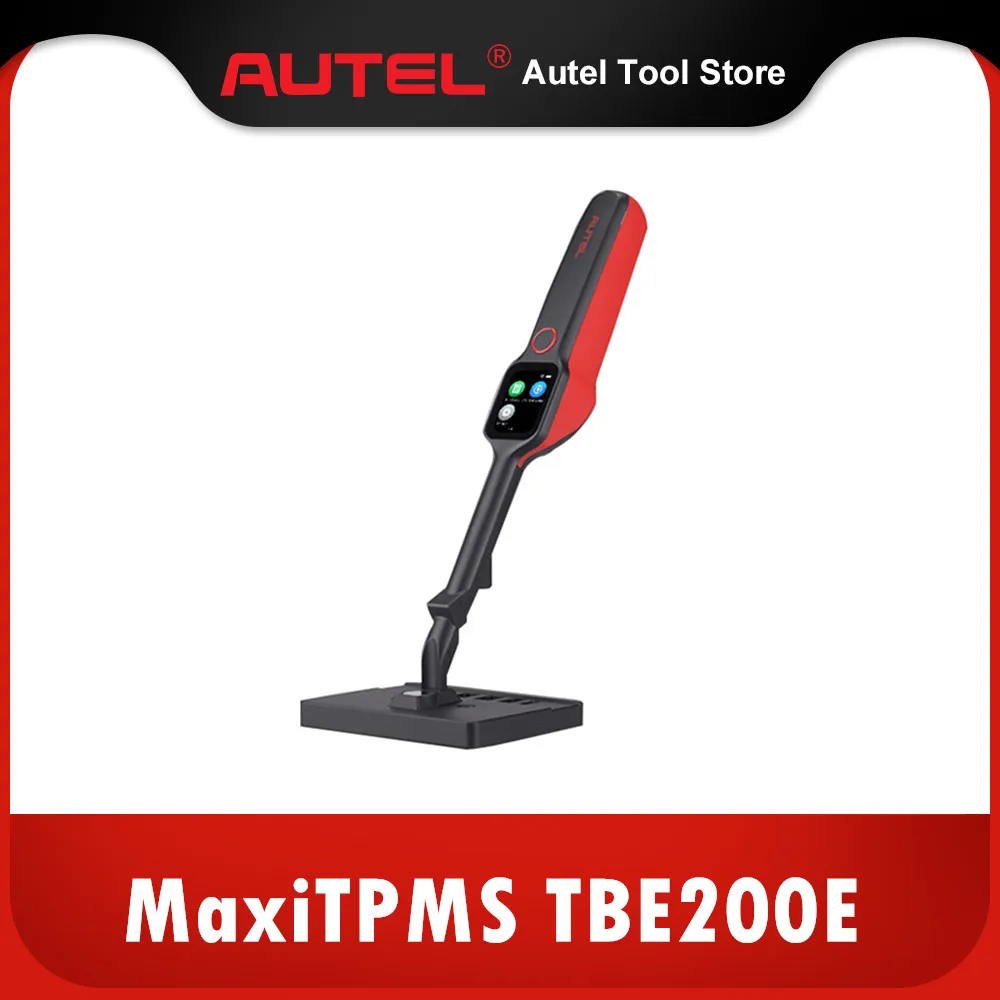 

Autel MaxiTPMS TBE200E Tire Brake Examiner 2022 Newest Laser Tire Tread Depth Brake Disc Wear 2in1 Tester Work with ITS600E