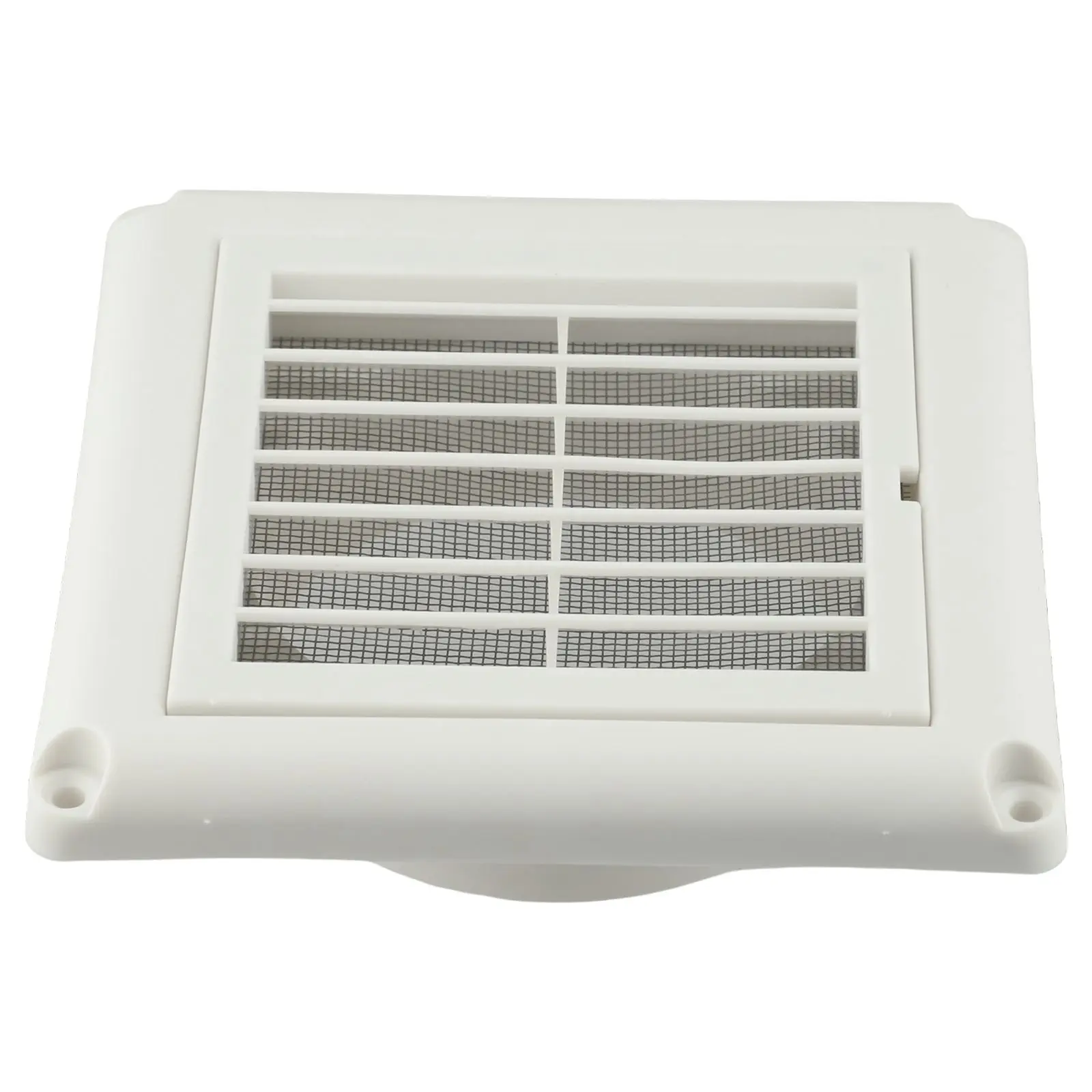 Wall Ceiling Air Vent Ducting Ventilation 4 Inch Exhaust Grille Cover   Heating Cooling Vents Cap Square Plastic Exhaust Vent