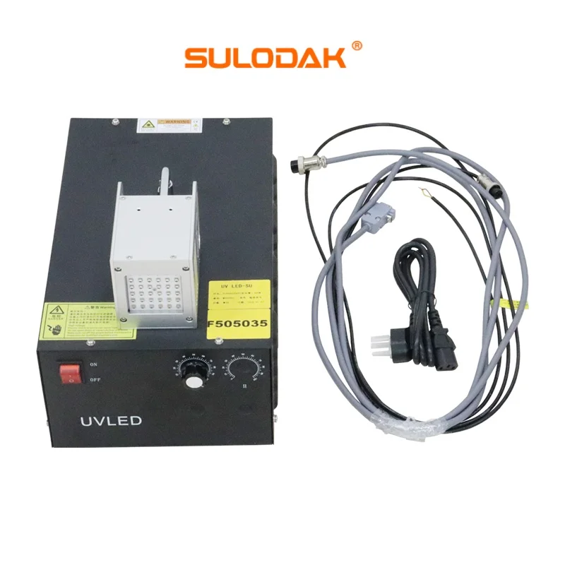 Led Uv Curing System for Ricoh G5 G6 Inkjet Printer Pre-Curing Digital Printing High Intensity UV Ink Drying and Curing Process