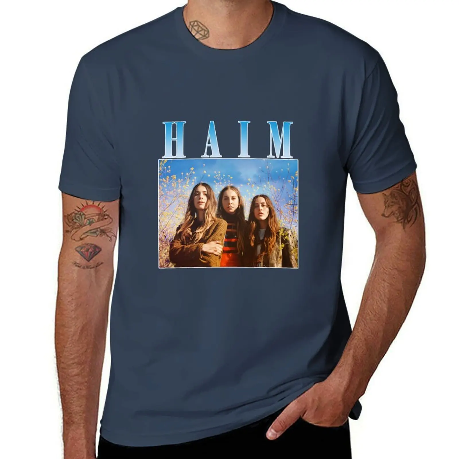 

HAIM Tee Homage P T-Shirt Plus Size Loose Fit T-Shirt