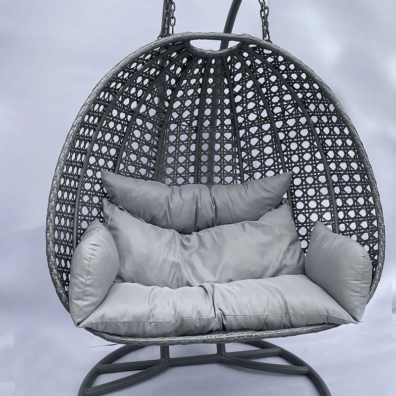 

Balcony courtyard swing rattan weaving double tightly woven rocking chair hammock outdoor hanging orchid hammock hanging