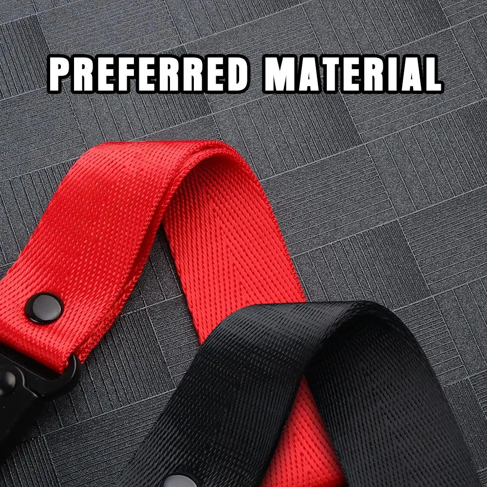 Car Styling Emblem Keychain Ribbon Webbing Strap For Ford Focus 2 3 4 MK2 MK3 MK5 Fiesta MK7 Mondeo MK4 Fusion Explorer Escape