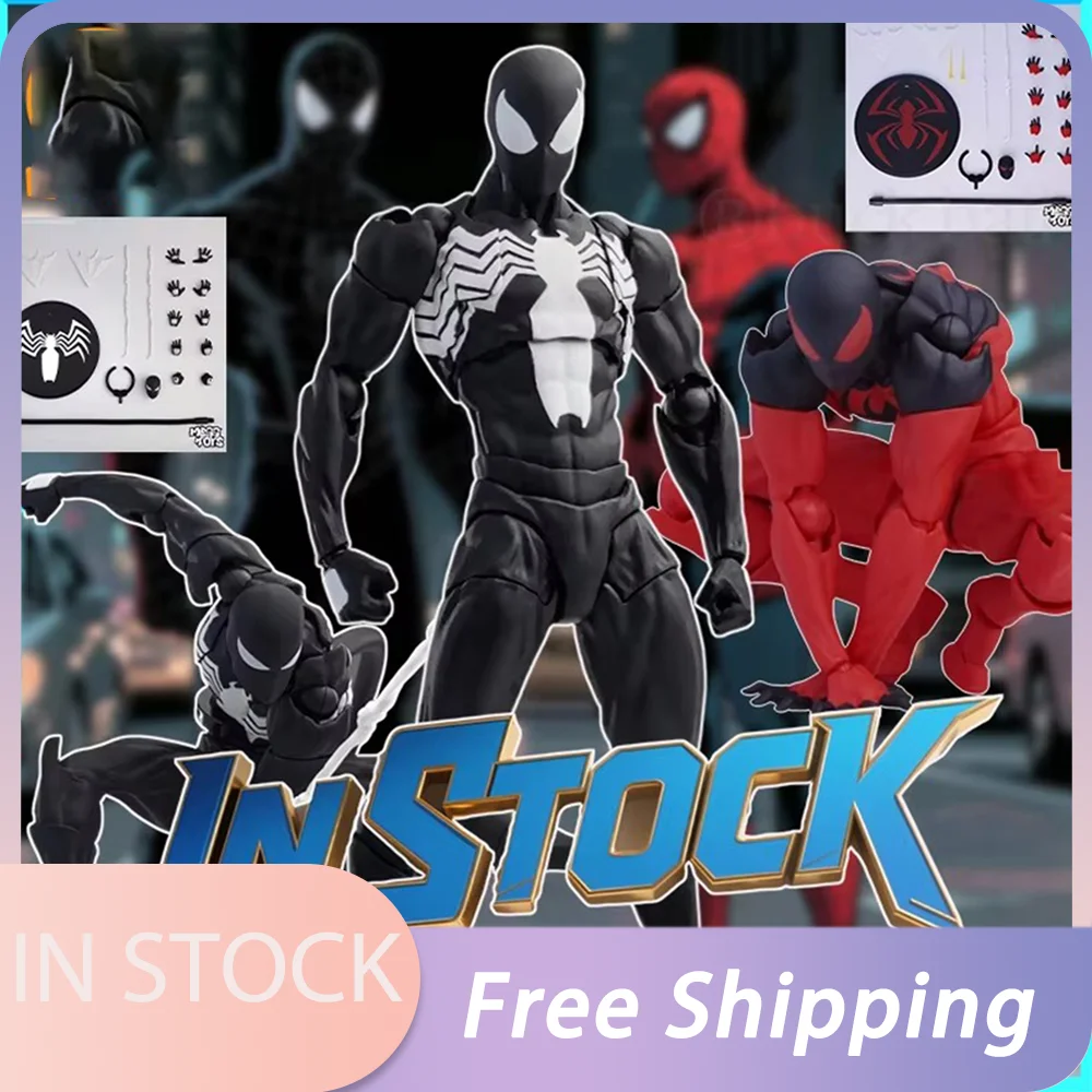 ของเล่นสไปเดอร์แมน ชุดดำ นีออนเนอร์ ซิมไบโอต ฟิกเกอร์ ซีทีทอยส์ สไปเดอร์แมน มาเฟ็กซ์ 185 สการ์เล็ต นีออนเนอร์ ฟิกเกอร์ ของขวัญ ของเล่น มีสินค้าในสต็อก