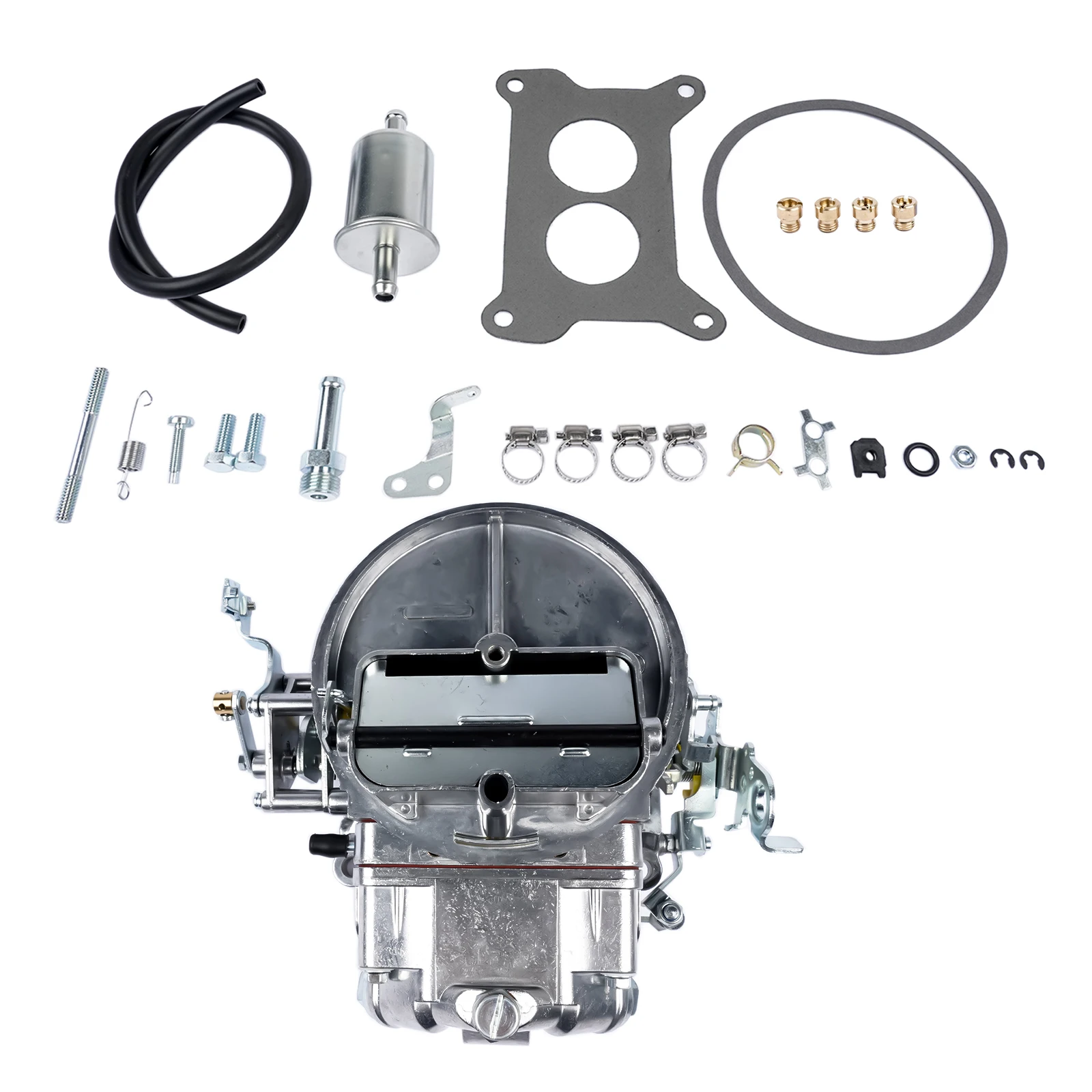 Glossy Aluminum Carburetor for Pick up With 292 V8 1964 F100 1963 2300 Model 0-4412S
