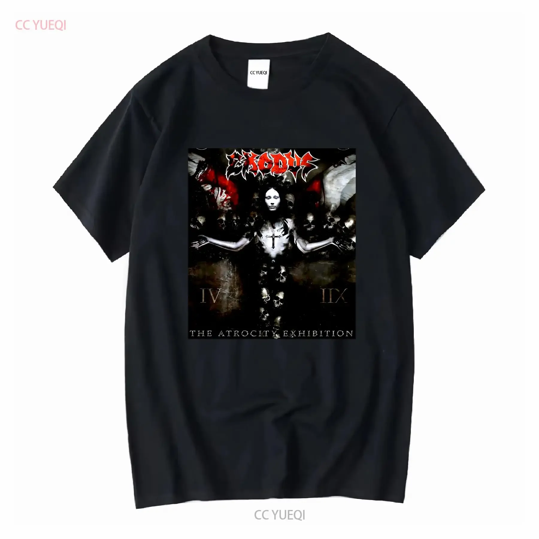 Limited New Exodus The Atrocity Exhibition Heavy Metal Band T Shirt Size S 4XL vintage Washed Comfortable Slightly Stretched