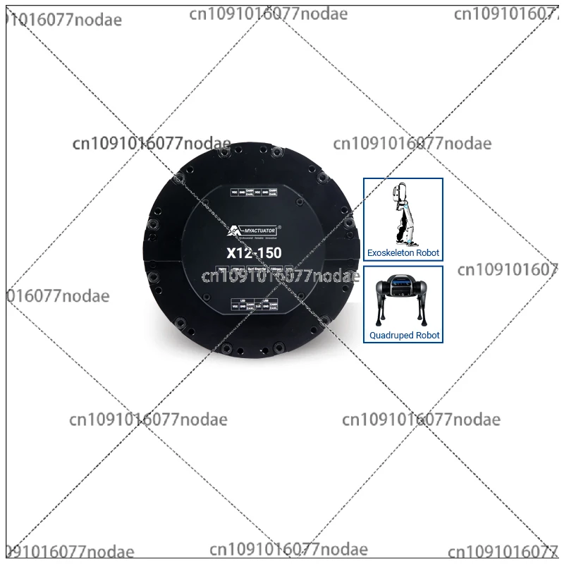 

X12-150 Single-stage Deceleration, High Torque and High Power Humanoid Robot Exoskeleton Robot Servo Brushless Module