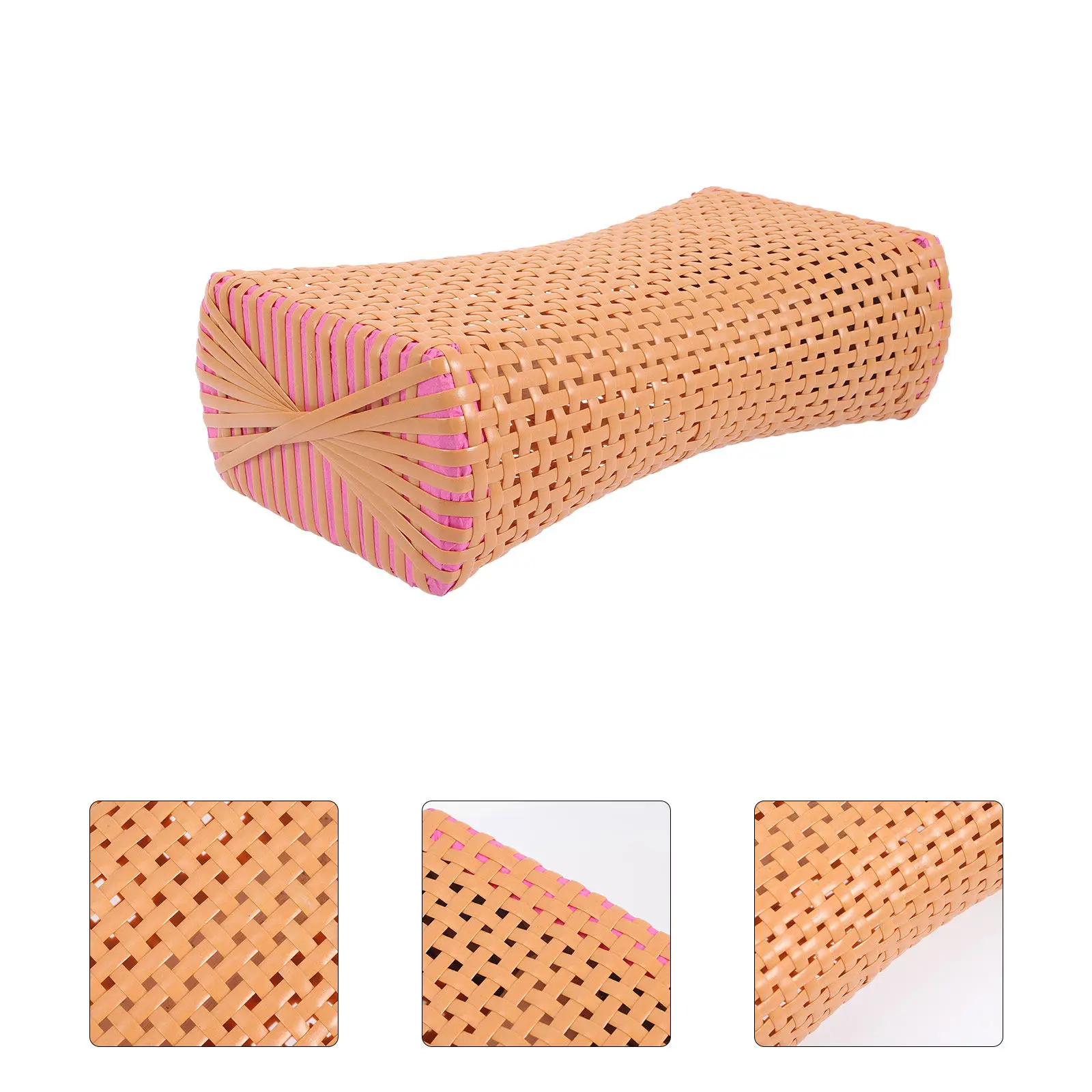 Breathable Cooling Simulated Bamboo Neck Cushion Sweat Steam Pillow Ergonomic Design Lumbar Support Elderly Bedding