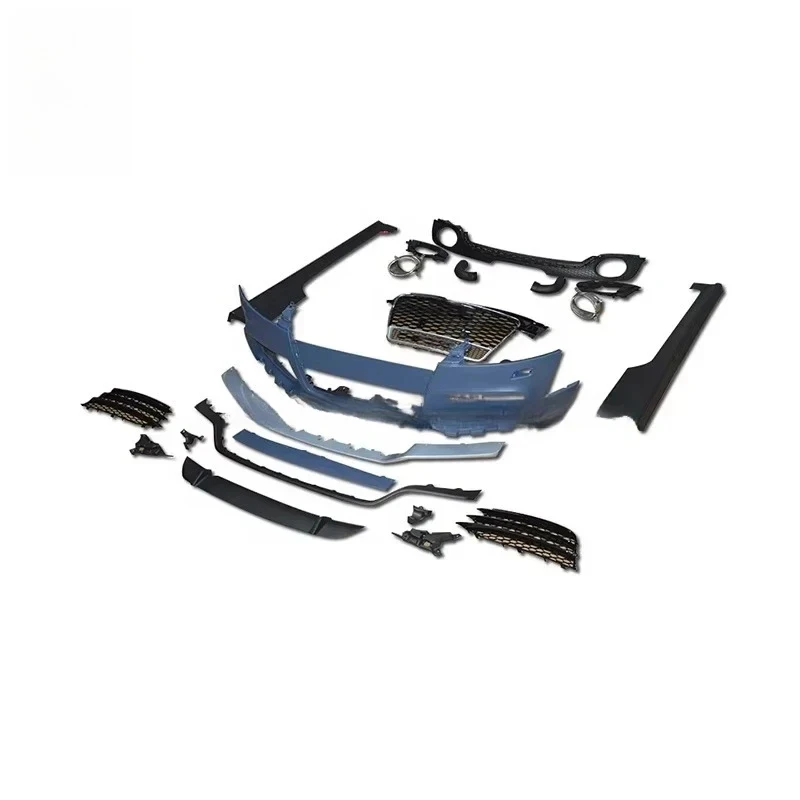 High Quality Hot Selling Body Kit TT Coupe 0-, TT RS Style PP Material Front Bumper Side Skirt