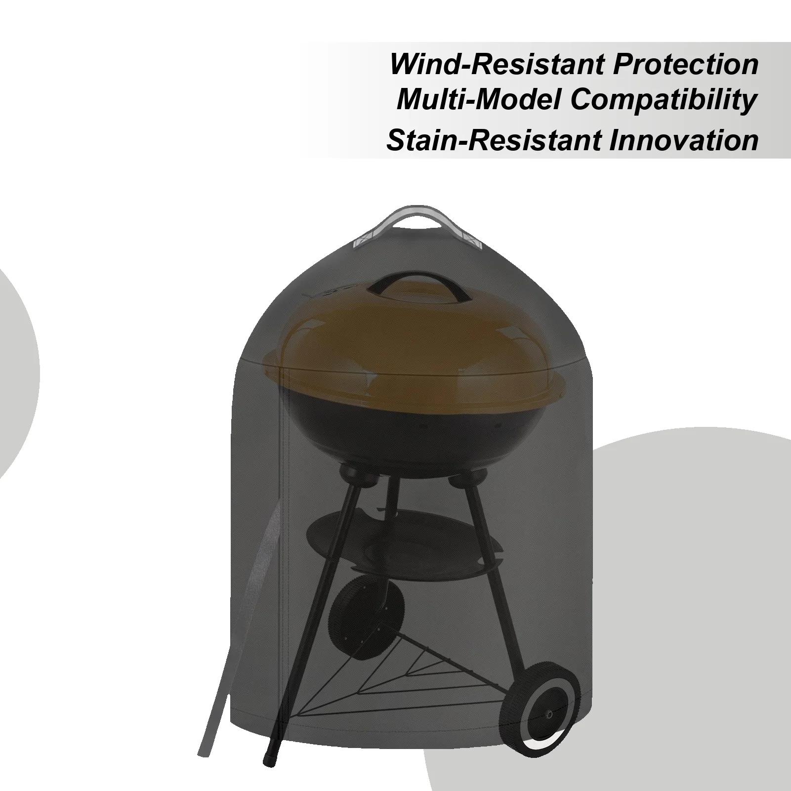 

Barbecue Cover Grill Waterproof Cover Multifunctional Barbecue Protection For Backyard Picnic Kitchen Travel Outdoor Party