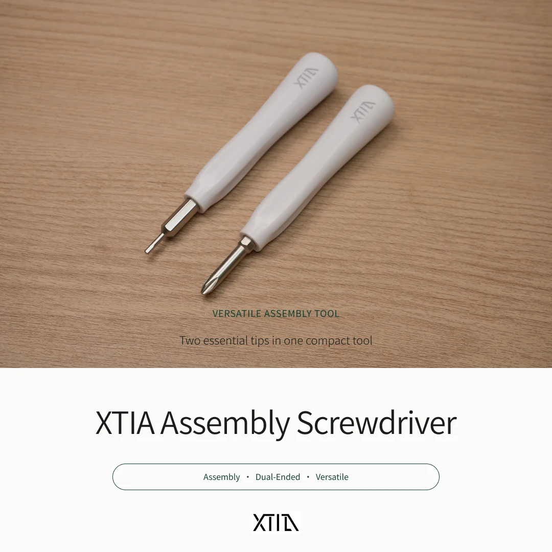 XTIA Screwdriver (inclued 4mm cross & 2mm hexagon)