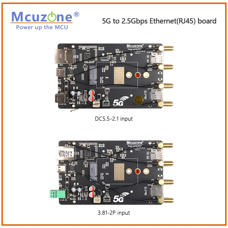 Imagem -03 - Placa Ethernet Modelo: Mr5210 5g a 2.5gbps Usb3.0-c Entrada Dc5.5 Rm520n-gl Rm510q-glrm521f-gl Rm500qrtl8125 Novo