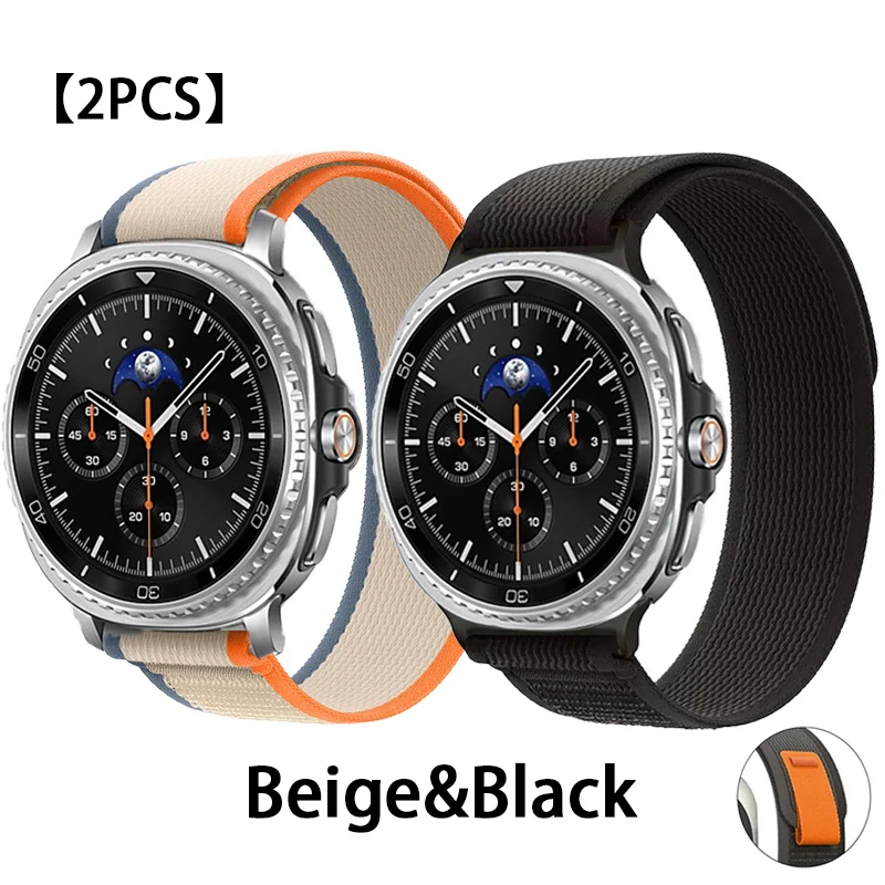 1/2pcs Trail Loop straps For Samsung Galaxy Watch 8 40mm 44mm Nylon sport Bracelet For Samsung Galaxy Watch 8 Classic 46mm band