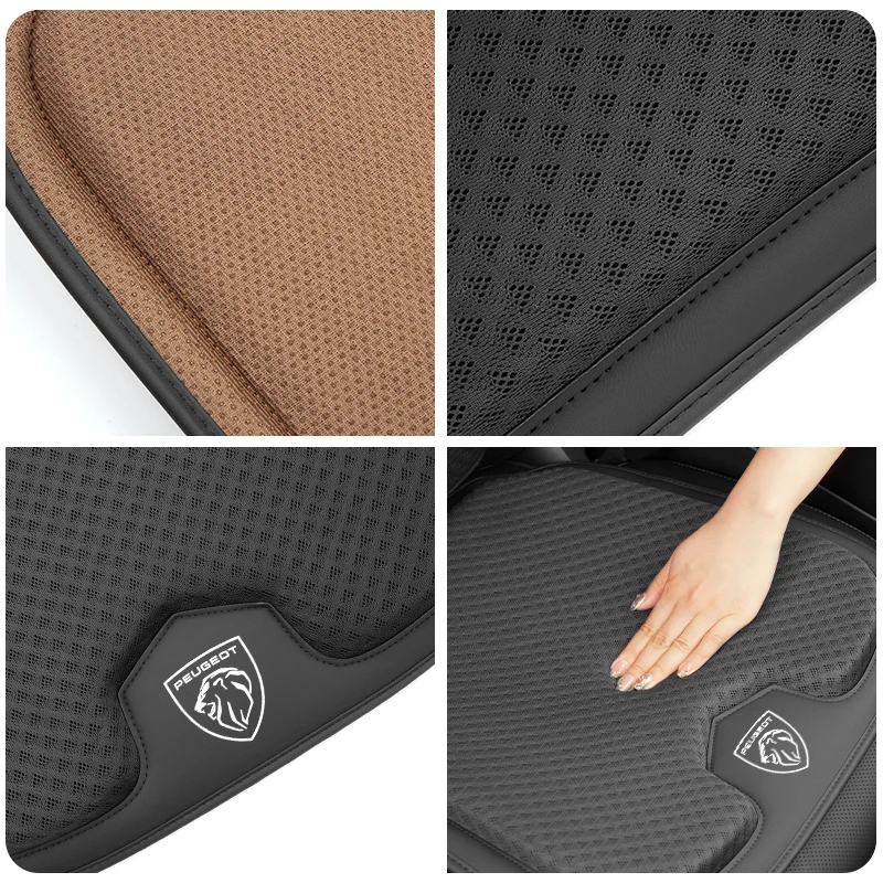 غطاء وسادة مقعد السيارة الجبهة الخلفية الداعم بطانة حماية لبيجو 508 407 2008 5008 307 308 3008 206 207 208 107 106 205 4008 #2