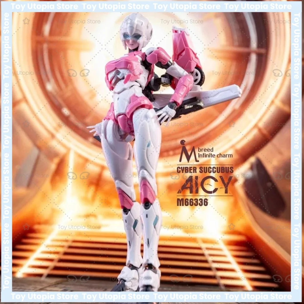 M Breed Infinite Charm M66336 AICY KO Sentinel FLAME TOYS Arcee Transformation Model Kit Action Figure Toy view 4