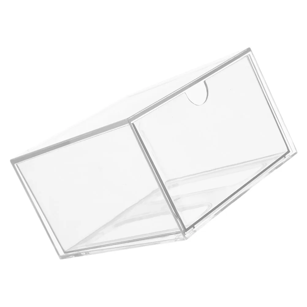 

1pcs Acrylic Transparent Stackable Drawer Organizer for Facial Towel Storage Box Clear Bathrooms