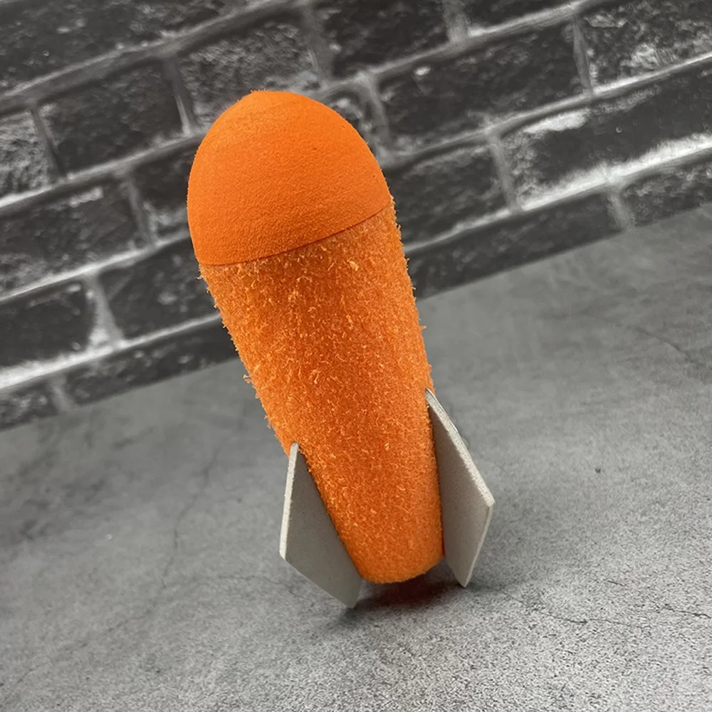 10 stks/set Schuim Raket Accessoires Voor Speelgoed Raketwerper Veiligheid Spons Holle Raket Speelgoed Pistool Munitie QJ138