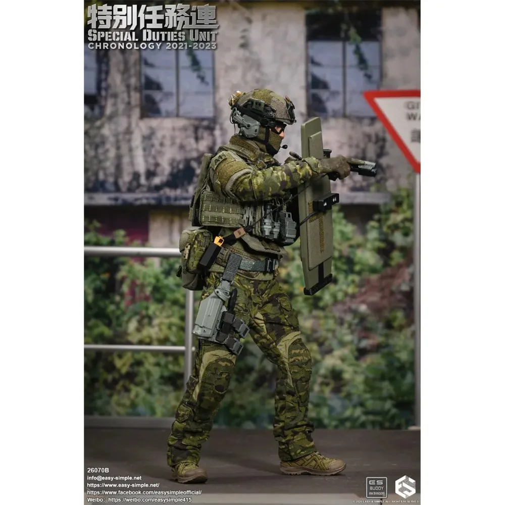 ES 26070 Unidad de misisión especial de soldado a escala 1/6, modelo de conjunto SDU