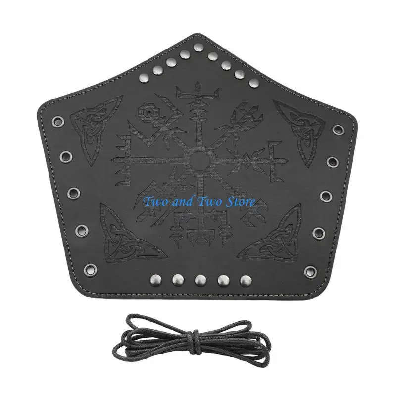 واقيات المعصم HX6F للحماية من العصور الوسطى مع برشام معدني مناسب للرياضيين العاملين في المكاتب والمتحمسين في الهواء الطلق #5