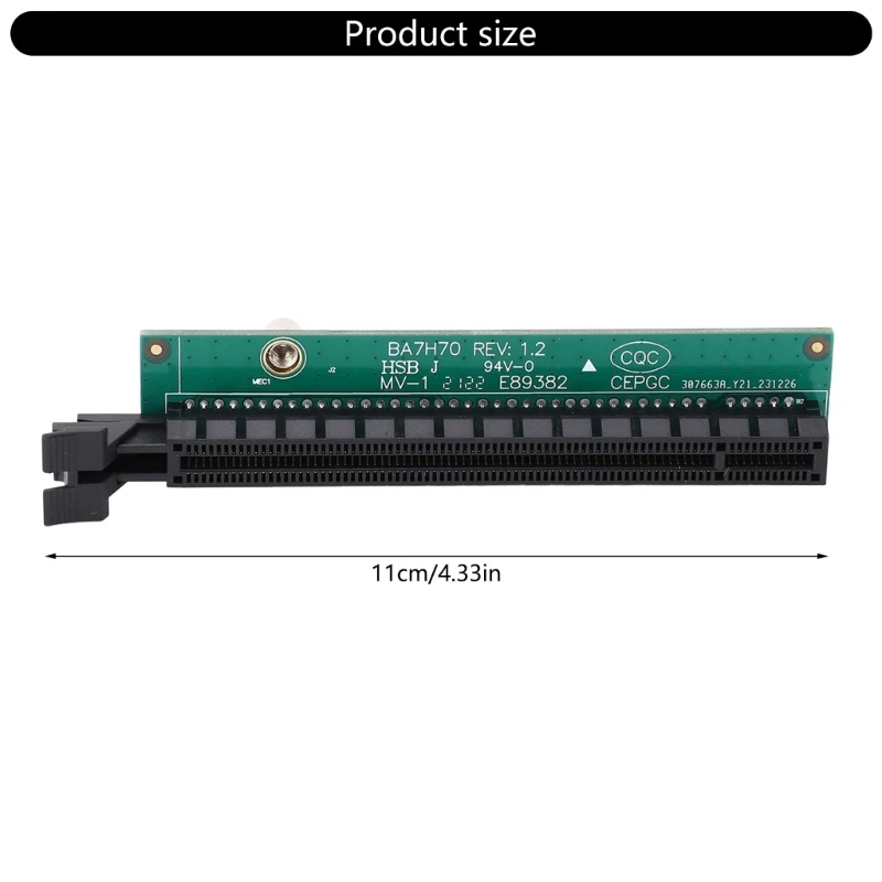 Tarjeta elevadora PCIE Uds para tarjeta elevadora expansión repuesto Tiny5 Series M720q