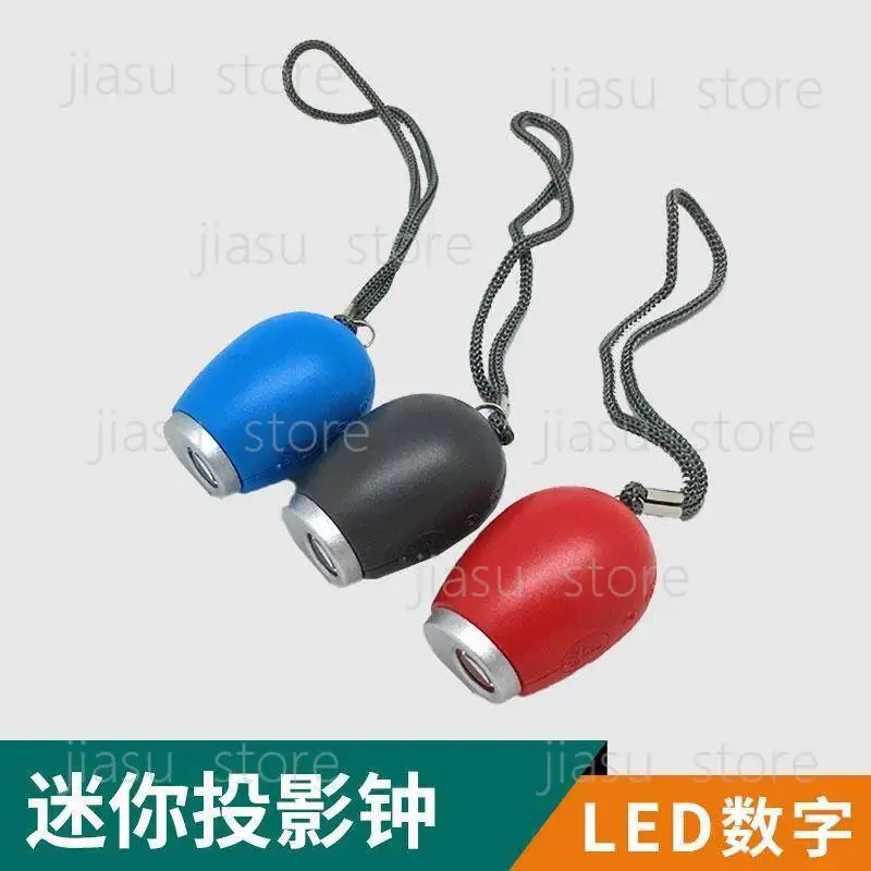

New Creative LED Digital Projection Alarm Clock, Mini Portable Clock with Projection & Flashlight Function