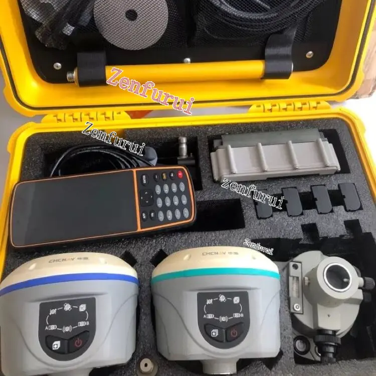 Used Second-Hand GNSS Receiver RTK GPS Base And Rover Complete Set Land Survey Equipment