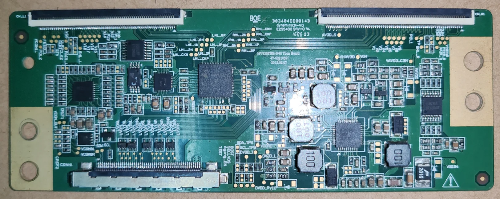 

HV430FHB-N40 47-6021059 LEDTV logic board t-con, tested, physical photo taken