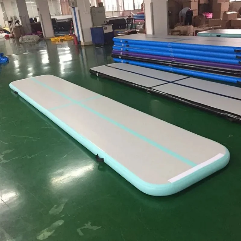 

Inflatable Air Track Tumble Track 4x1x0.2m Inflatable Tumbling Mat,Tumble Track Mats for Gymnastics With a Pump