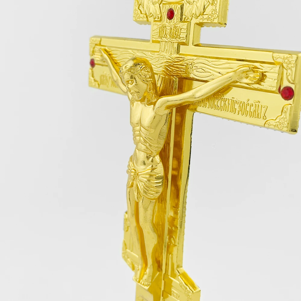 HTISOK Orthodoxe Heimdekorationen für Villen, Kunsthandwerk, Kerzenhalter, Kirchendekorationen, Komposit-Kerzenständer, Wohnzimmerdekoration, Partydekoration – Detail 6