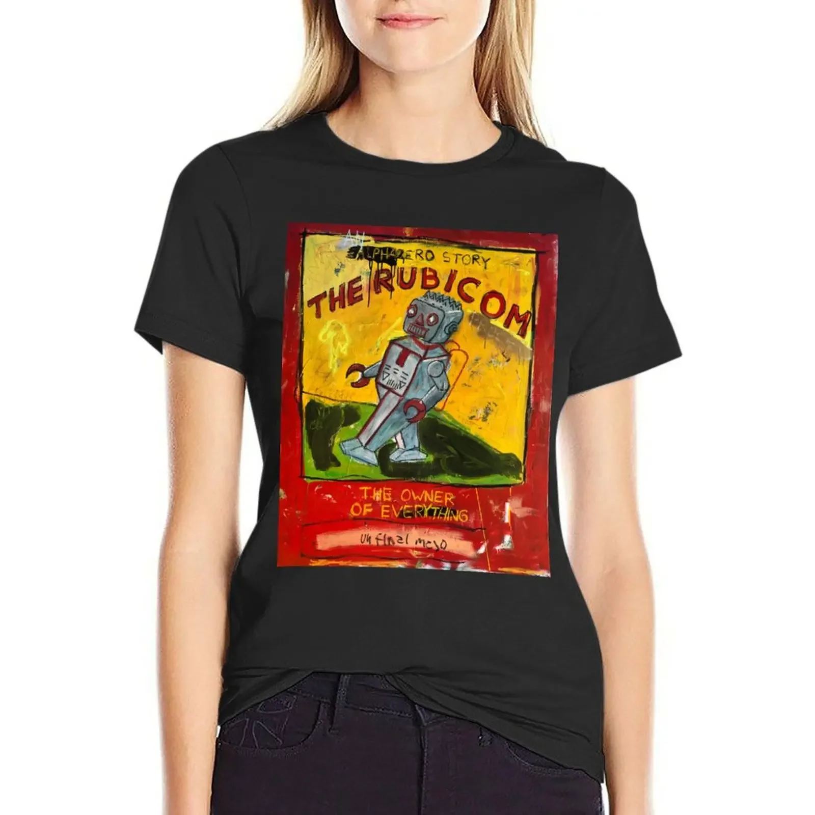 

The Rubicom T-Shirt sweat summer tops blanks funnys tops Women