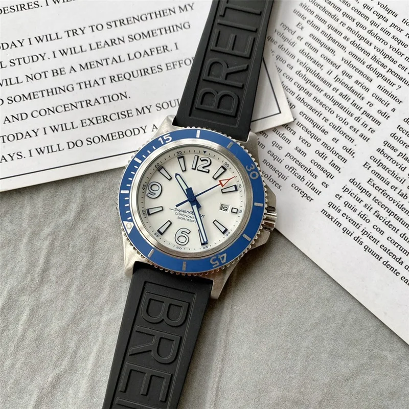 Jam tangan otomatis mewah pria berkualitas tinggi tahun 2025, baja tahan karat, kalender, jam tangan kasual modis kelas atas